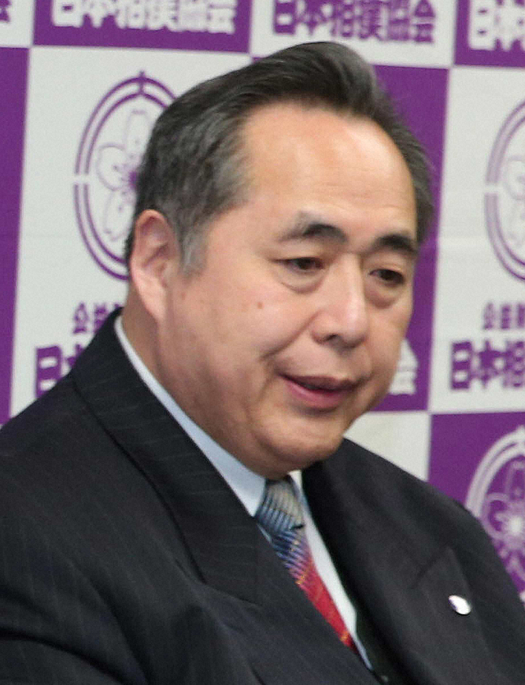日本相撲協会・芝田山広報部長