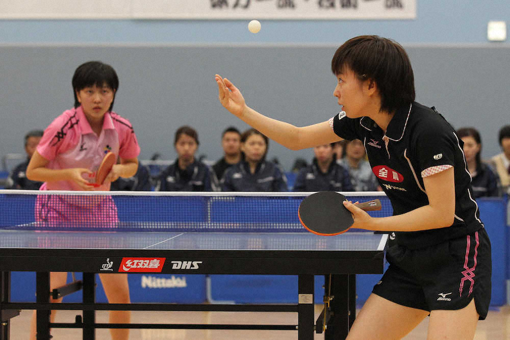 【画像・写真】石川佳純をどん底から救った“持ってる”妹・梨良さんのサポート　言葉で後押し「頑張らずに頑張ろう」