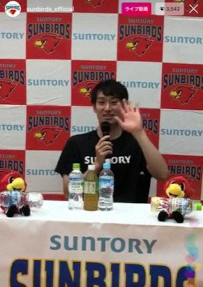 【画像・写真】Vリーグ・サントリー復帰の柳田、3冠に意欲「戻ってきた意味あると思う」