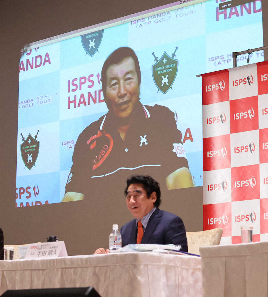 【画像・写真】ジャンボ尾崎　9月に開催される冠慈善大会の出場は…「考えさせて」