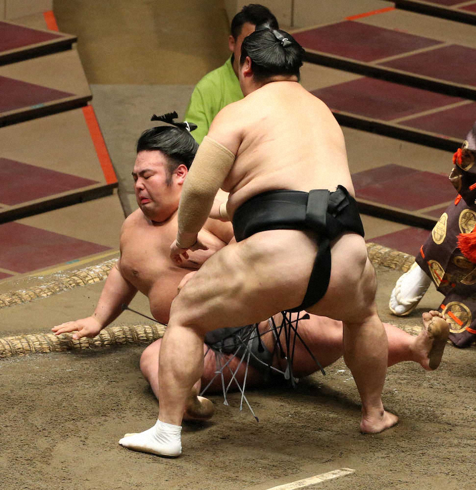 【画像・写真】カド番大関の貴景勝が痛い黒星　八角理事長「自信がなさそう」