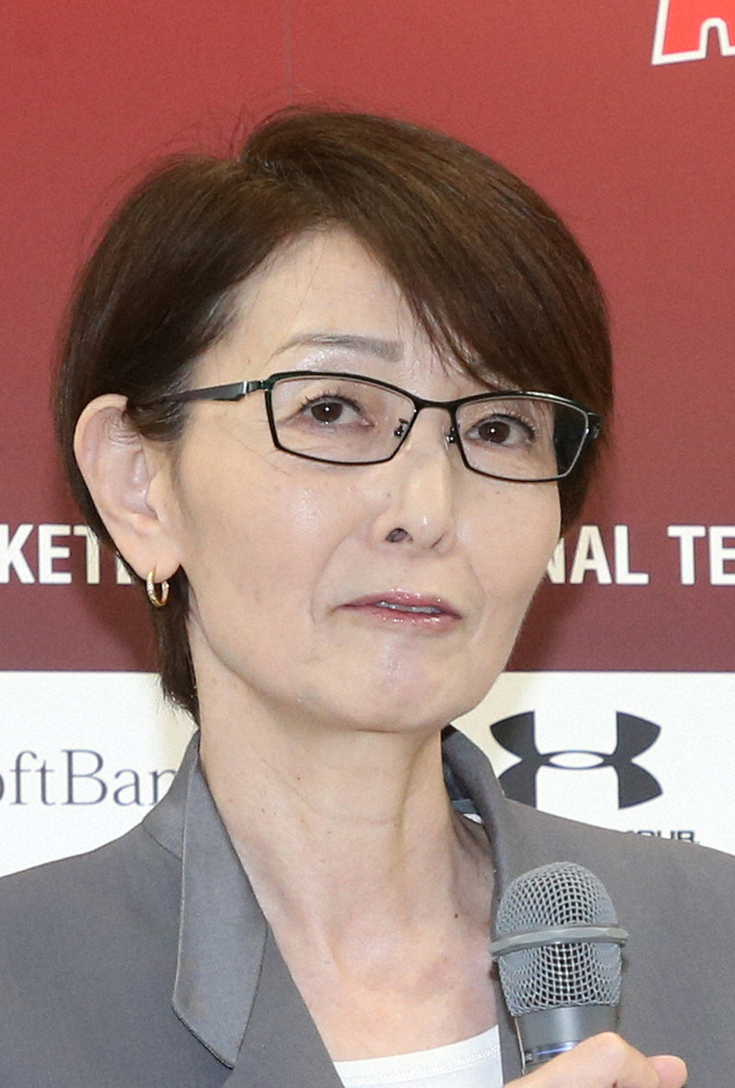 【画像・写真】日本バスケットボール協会の三屋裕子会長