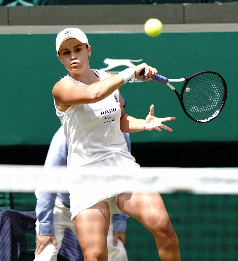 【画像・写真】女子テニス世界ランク1位のバーティ　全米OP欠場を表明「依然として重大なリスクがある」