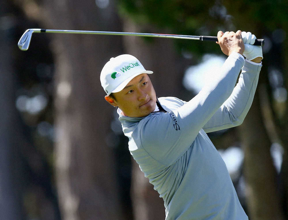 【画像・写真】李昊桐　首位浮上！中国男子初メジャー制覇視野も「先は長い。自分のベストを」
