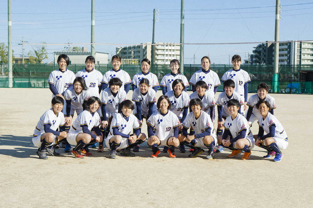 豊田自動織機のメンバー（C）公益財団法人日本ソフトボール協会