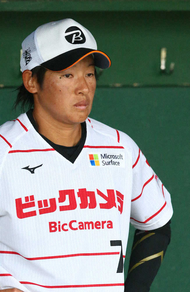 【画像・写真】ビックカメラ高崎・上野、まさかの4回6失点…開幕戦7年ぶりKO「みんなに申し訳ない」