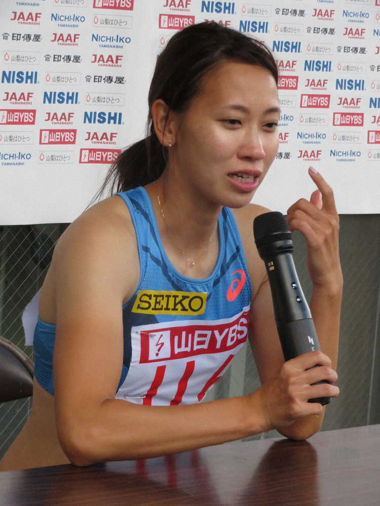 【画像・写真】福島、参加標準届かず　日本選手権絶望で目に涙「最後までベストは尽くしたい」