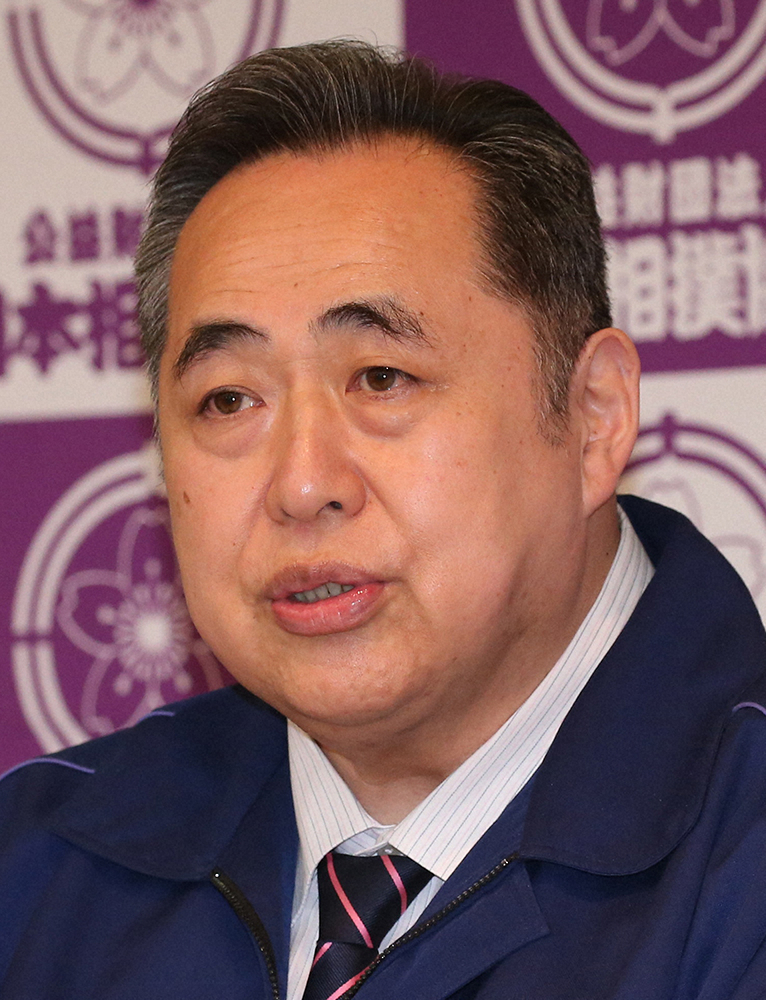 【画像・写真】芝田山広報部長　感染幕下力士の経過報告「熱下がった」