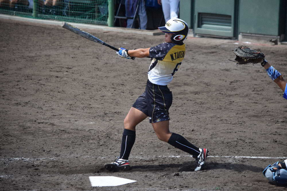 【画像・写真】豊田自動織機が今季初勝利　竹中、2年目の初本塁打が千金V弾「まさか入るとは」