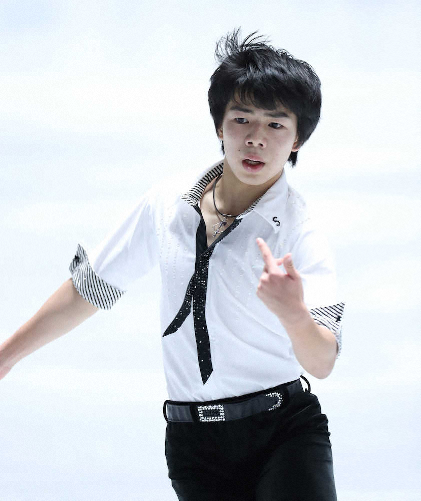 【画像・写真】佐藤駿、ジャンプでミスも「ステップとか全力でできた」