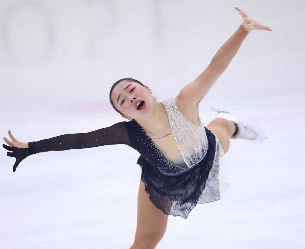 【画像・写真】樋口新葉、13日のフリーは3回転半挑戦「アクセルも入れたい」