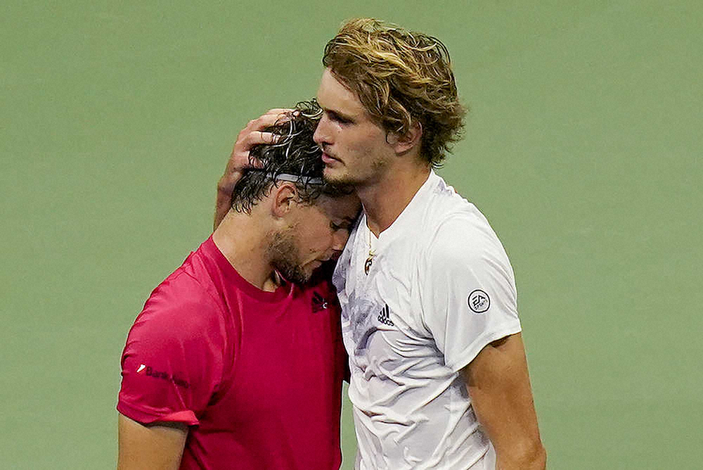 【画像・写真】男子決勝はティエムが最初の2セットを落としながら優勝　71年ぶりの大逆転