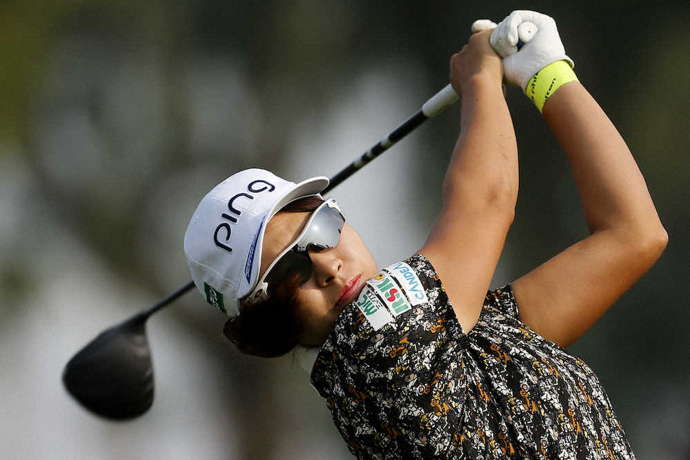 【画像・写真】渋野日向子　今季メジャー第2戦は51位「本当に足りないものばかり」