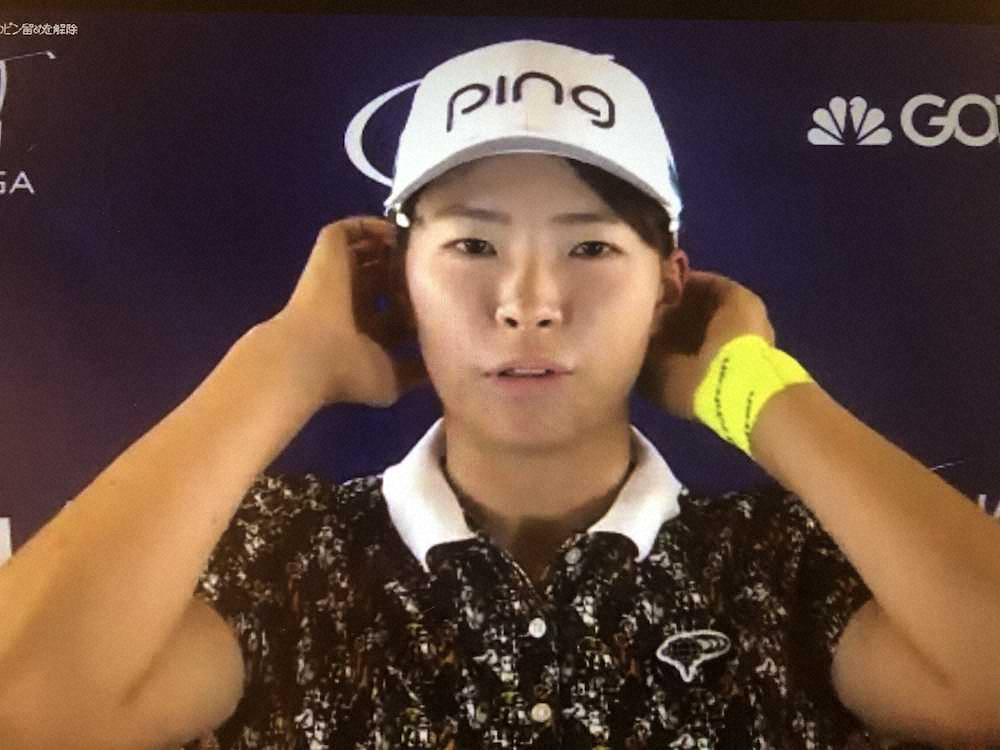 【画像・写真】渋野、4日間戦う難しさを実感　今やりたいのは「ベッドにダイブ!!」