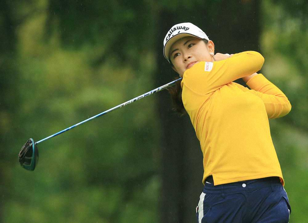 【画像・写真】河本、出遅れの2オーバー…「自信がそぎ落とされる感じがする」