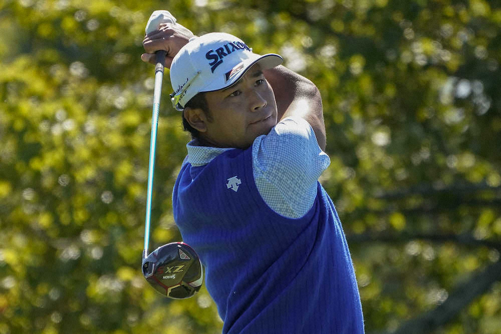 【画像・写真】松山英樹、悲願メジャー制覇へ4位浮上　通算イーブン「バーディーが増えて良かった」