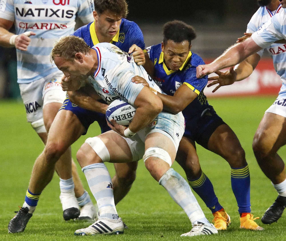 【画像・写真】松島、日本に届けた仏初トライ！クレルモン移籍2戦目「僕が試合に出ることで盛り上がると思う」