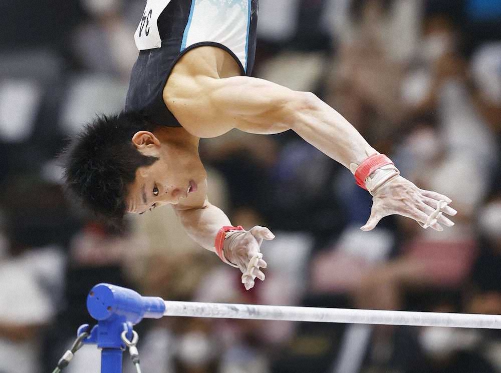 体操全日本シニア選手権宮地秀享の鉄棒