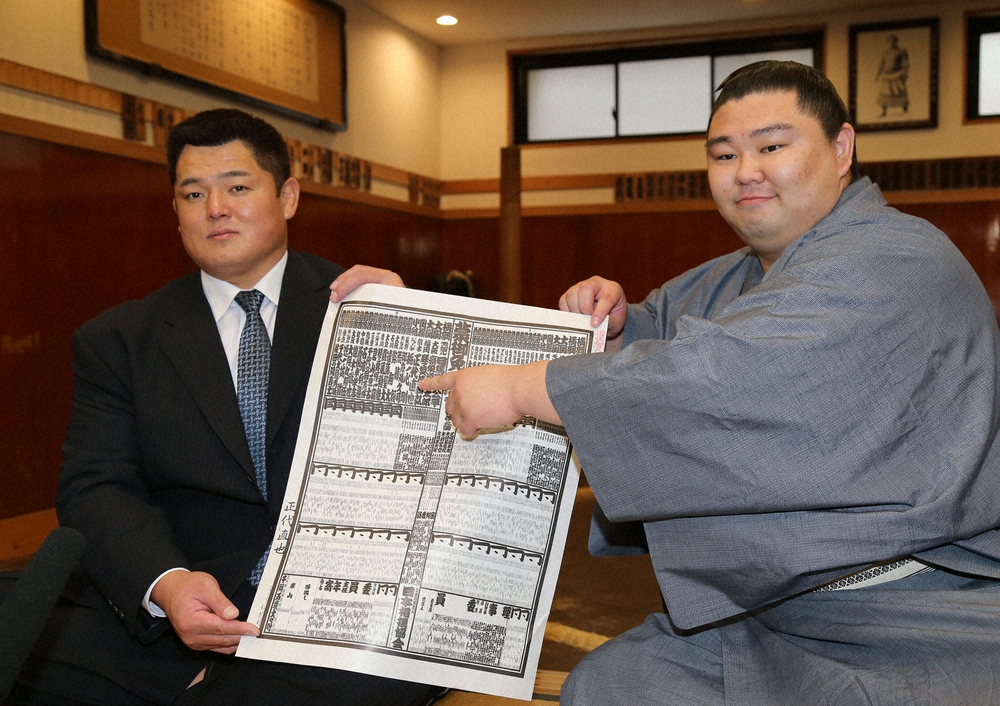 【画像・写真】時津風親方（左）と正代