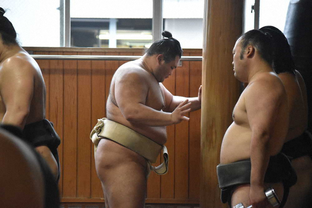 【画像・写真】朝乃山　11月場所に向け稽古再開　新大関・正代にライバル心「凄く悔しい」
