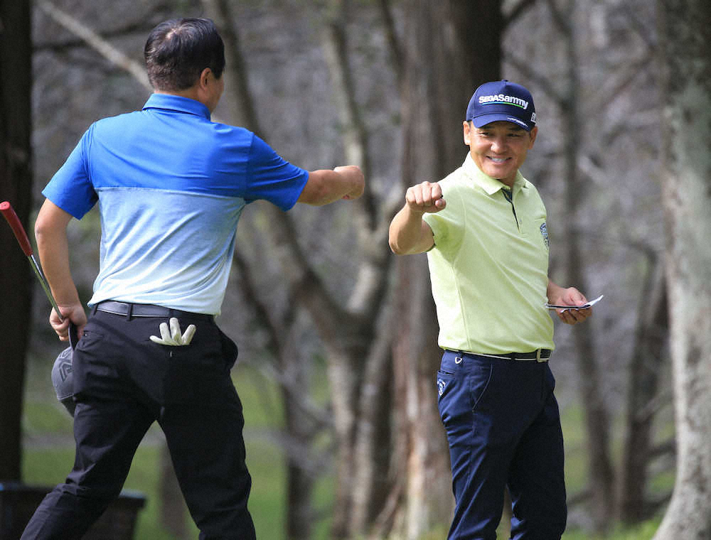 【画像・写真】男子ゴルフ・千葉OP　丸ちゃん1年ぶり実戦　5オーバー70位　「プレーは楽しいけど、試合はダメ」