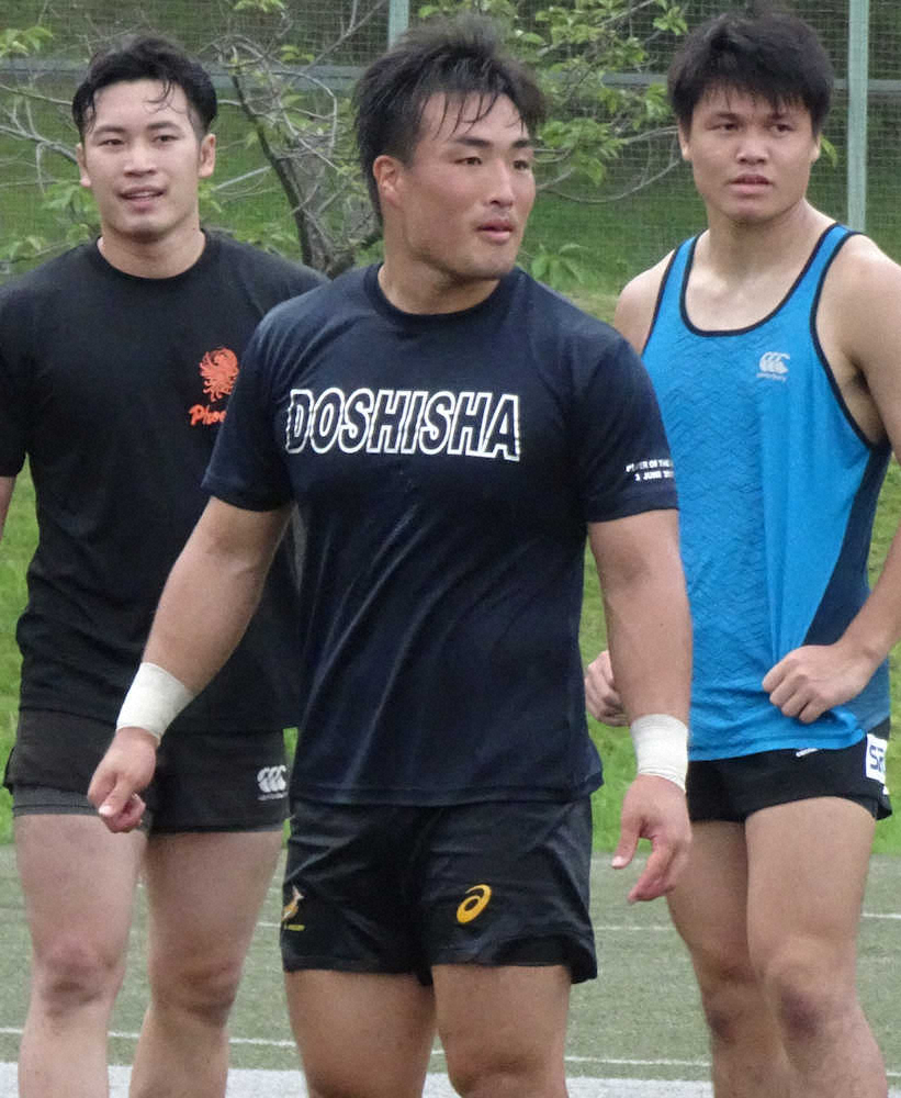 【画像・写真】チーム史上初の親子キャプテン、中尾泰星主将率いる同大ラグビー　今季初戦を白星で飾る