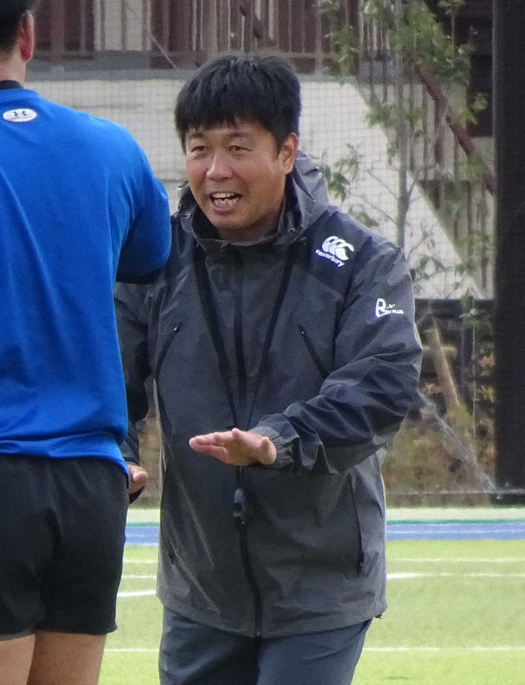【画像・写真】ラグビー東芝、リオ五輪7人制監督歴任の瀬川監督　摂南大での初陣飾れず「課題がいっぱい出た」