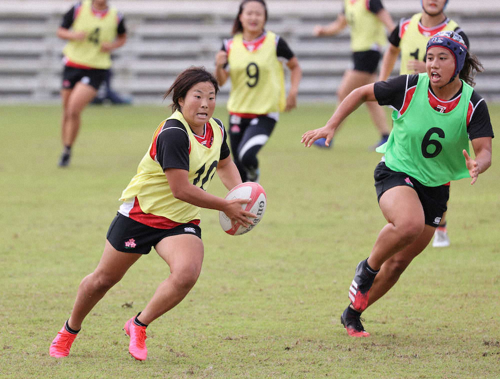 【画像・写真】大黒田裕芽、制限付きの対人練習解禁に「質にこだわるしかない」　女子セブンズ合宿
