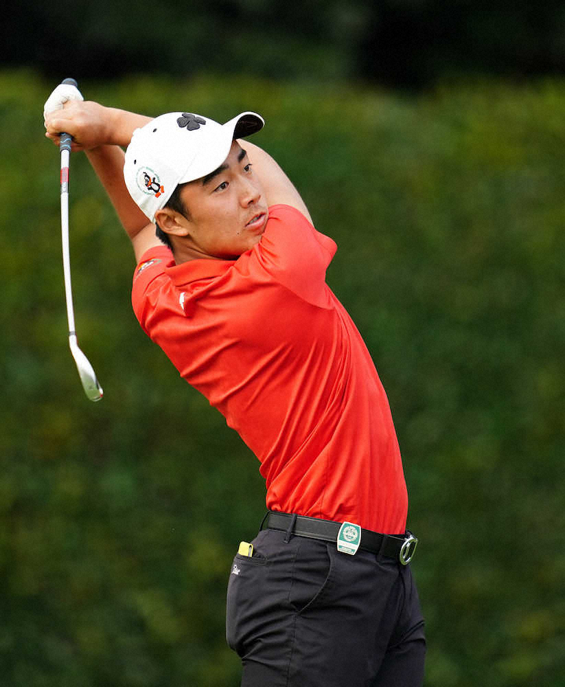 【画像・写真】杉原“大河チャージ”で66、2位浮上!史上初トップ5にアマ3人