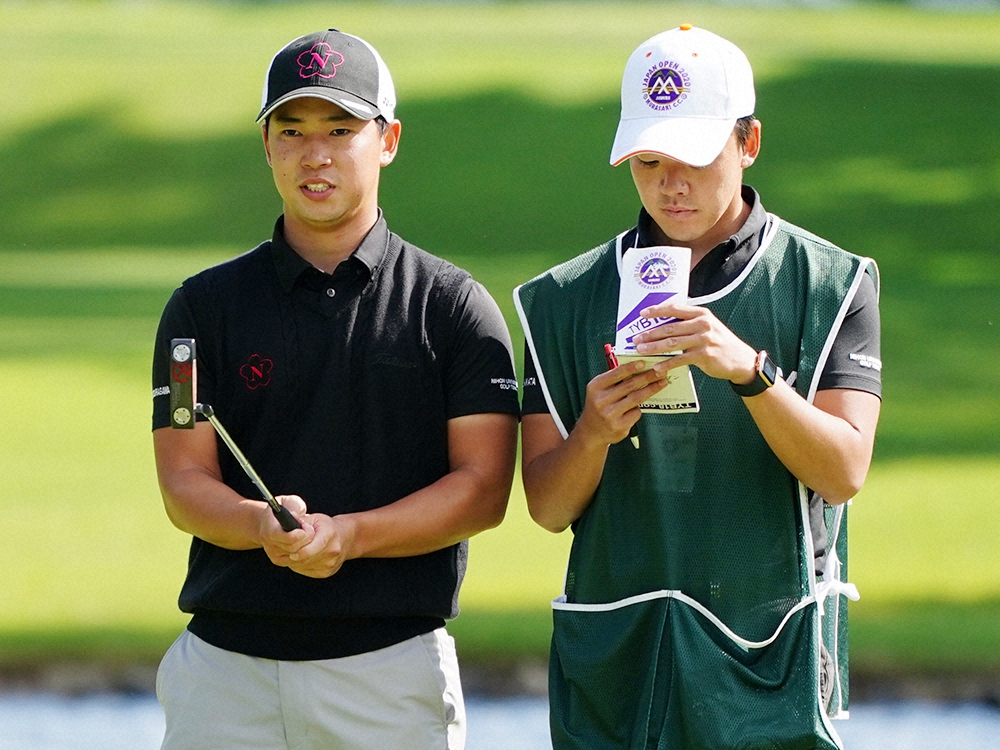 【画像・写真】昨年ローアマの桂川、2位キープ　後半ノーボギーで「明日につながる」