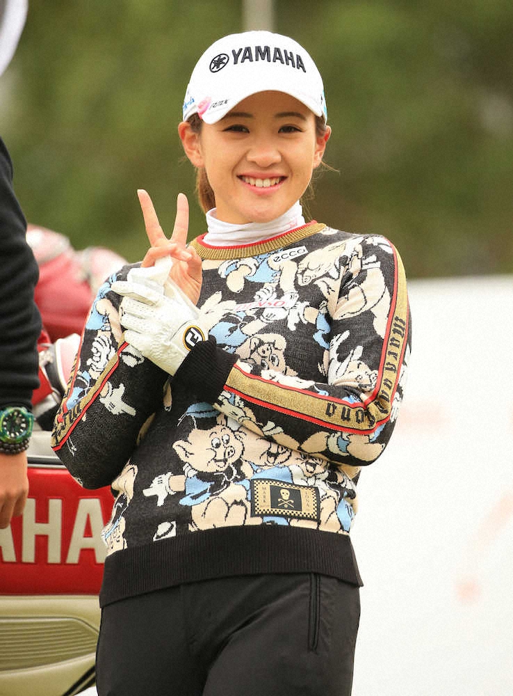 【画像・写真】永井花奈、吉兆1差2位発進!6大会連続で「ツアー2勝目選手」誕生中