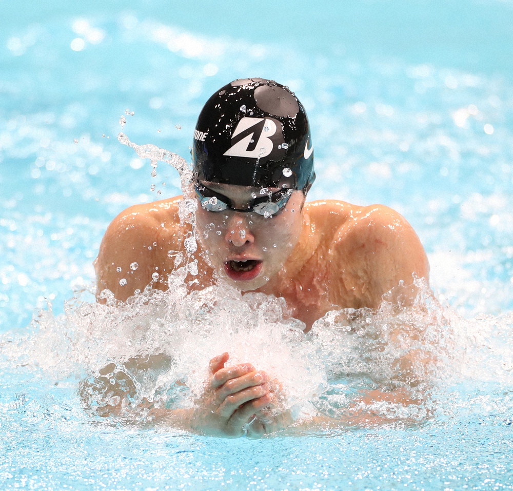 【画像・写真】ライバル瀬戸不在の中…萩野　積極レースで400m個人メドレー制す「確実に良くなる確信ある」