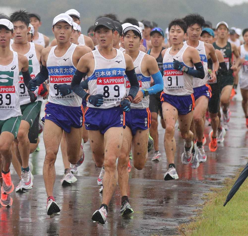 【画像・写真】6位・日体大　73年連続73度目！名将の強化奏功、嶋野主将「長い夏越えた成果が出た」