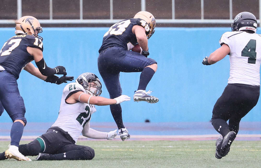 【画像・写真】関西学生アメフット　京大は逆転負け　24年ぶり甲子園ボウル出場の夢消える