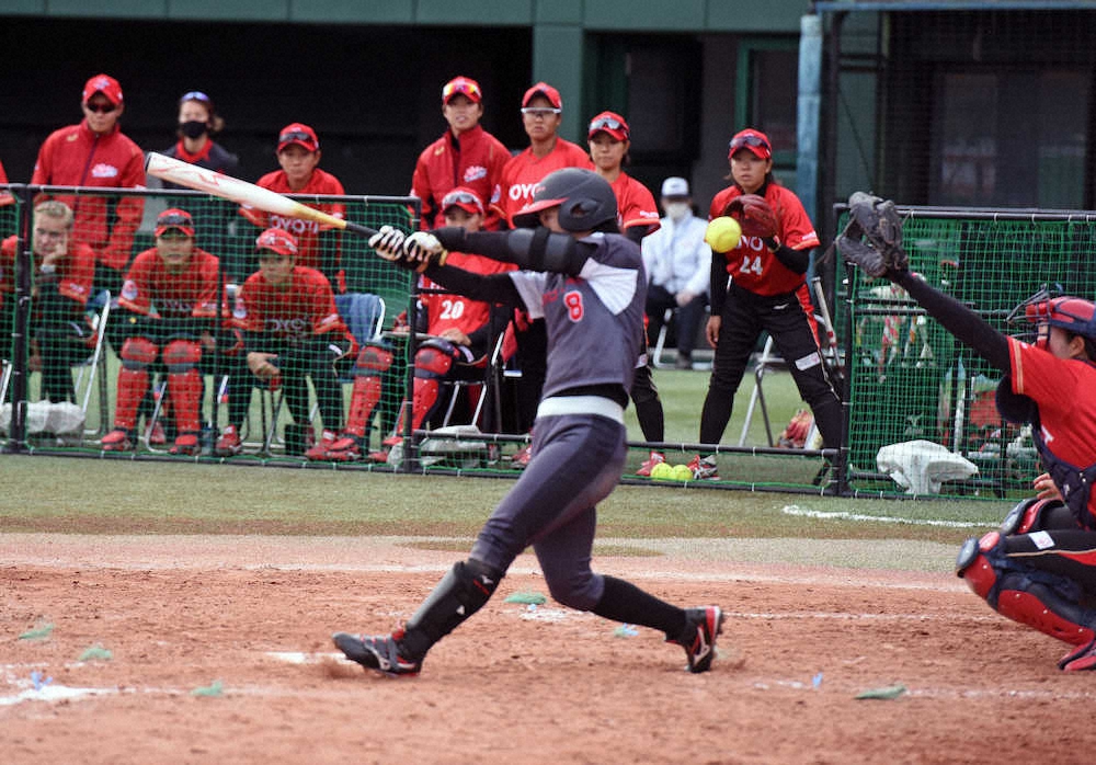 【画像・写真】トヨタ自動車 決勝T進出決めた！峰、攻守で大暴れ　決勝2ラン「凄く気持ちよかった」