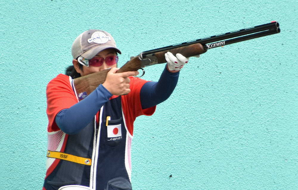 【画像・写真】東京五輪代表内定・石原奈央子が前半13位　クレー射撃全日本選手権