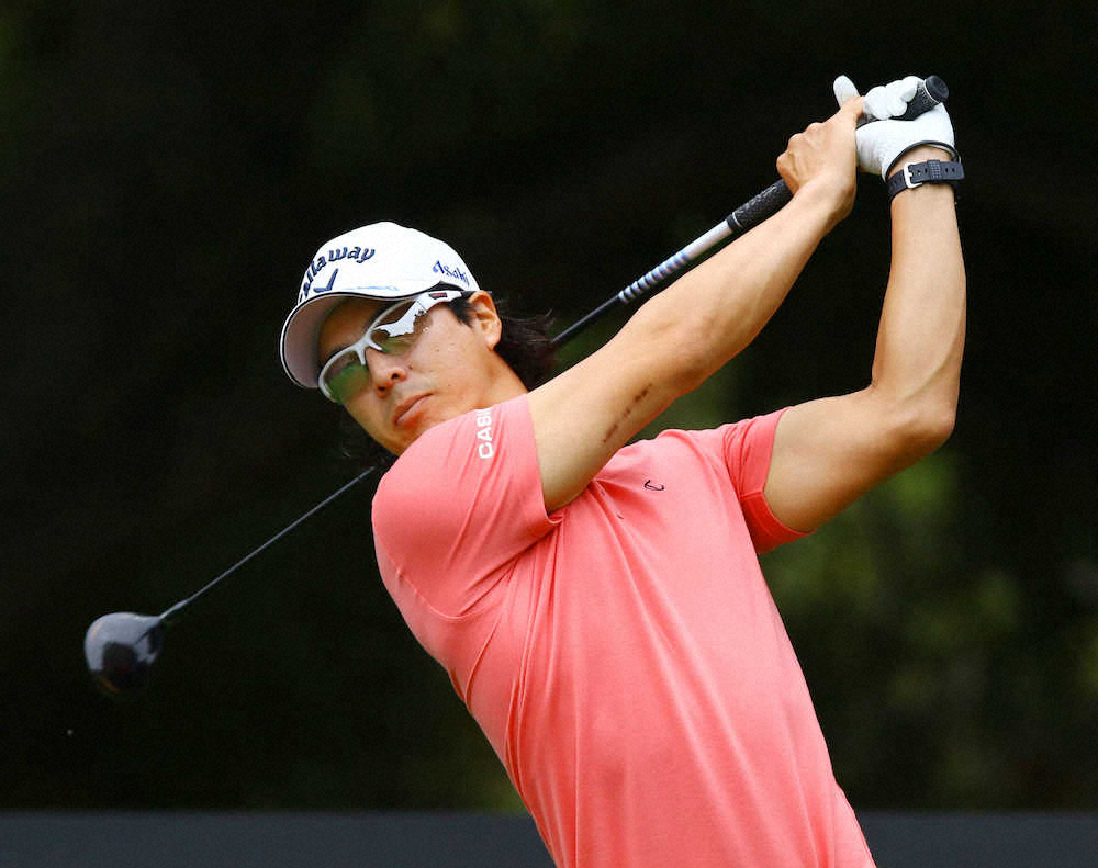 【画像・写真】遼「耐えて」ノーボギー66　9差48位浮上「背伸びせず、週末も楽しみたい」