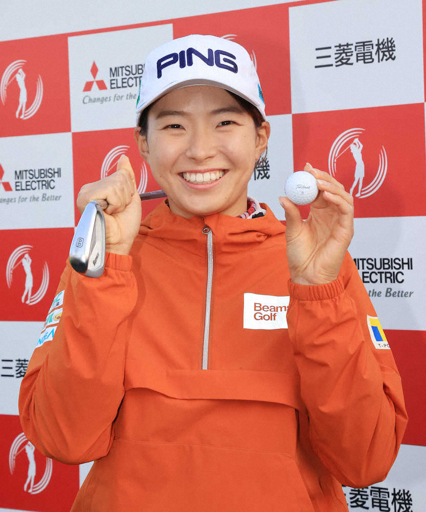 【画像・写真】渋野　日本でのプレーに緊張？「震えましたね」