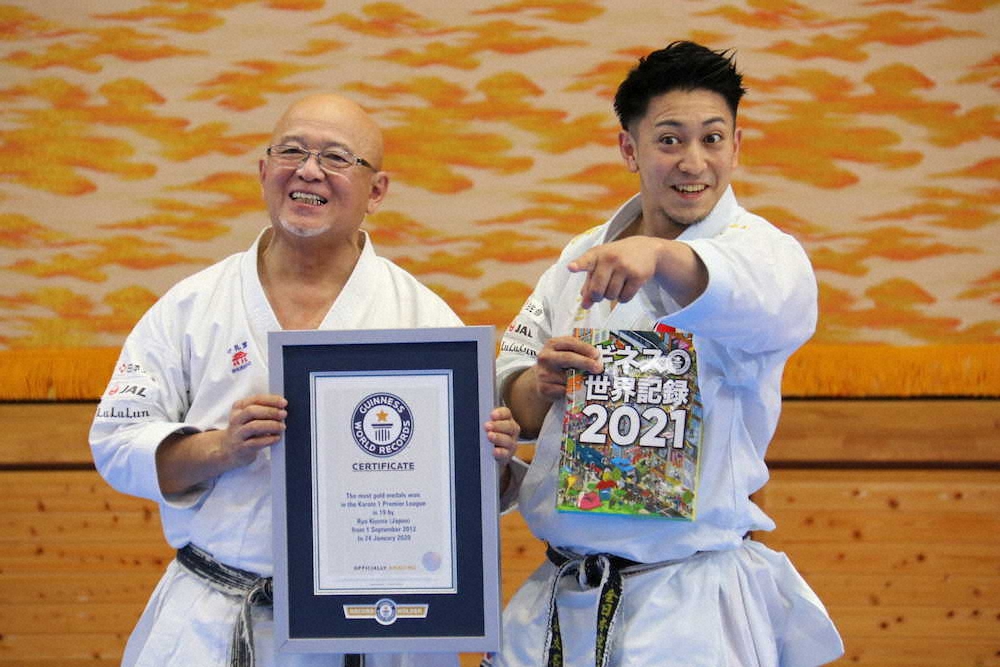 【画像・写真】空手・喜友名　東京五輪満点金メダルの“切り札”だ!ピンク・レディー名曲振り付けで形に「粘り」
