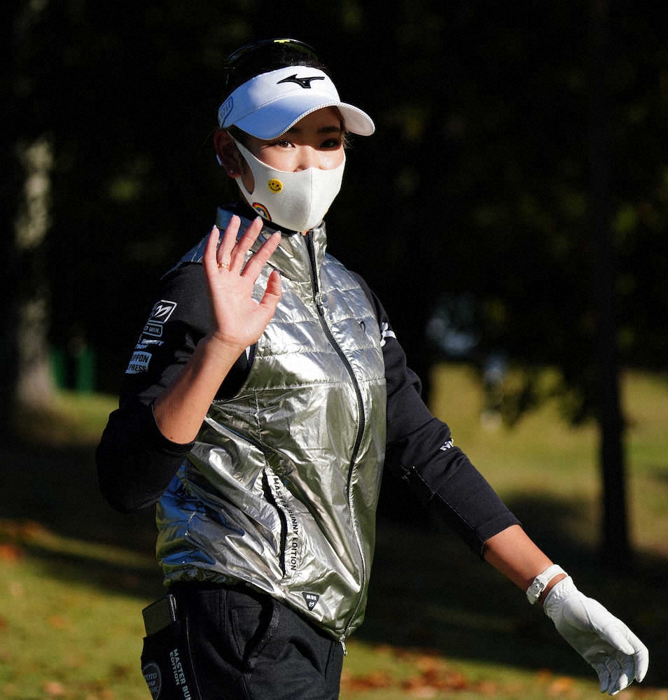 【画像・写真】美人プロの原英莉花　同じ黄金世代の畑岡と同組になり「ゴルフ人生で初めて」