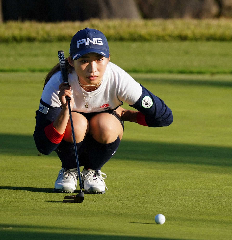 【画像・写真】大出　無理せず2位の好発進　男子プロ池村からの助言に感謝「普通に打てるようになった」