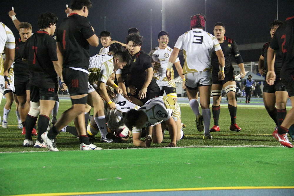 【画像・写真】流通経大　全勝対決制し5連勝　坂本主将「ワンチームで必ず東海大戦も勝ちたい」