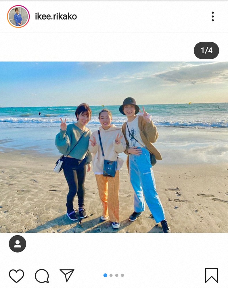 【画像・写真】池江璃花子　3年ぶりに集合した同期の平野美宇＆樋口新葉と鎌倉へ「満足ーーー！」