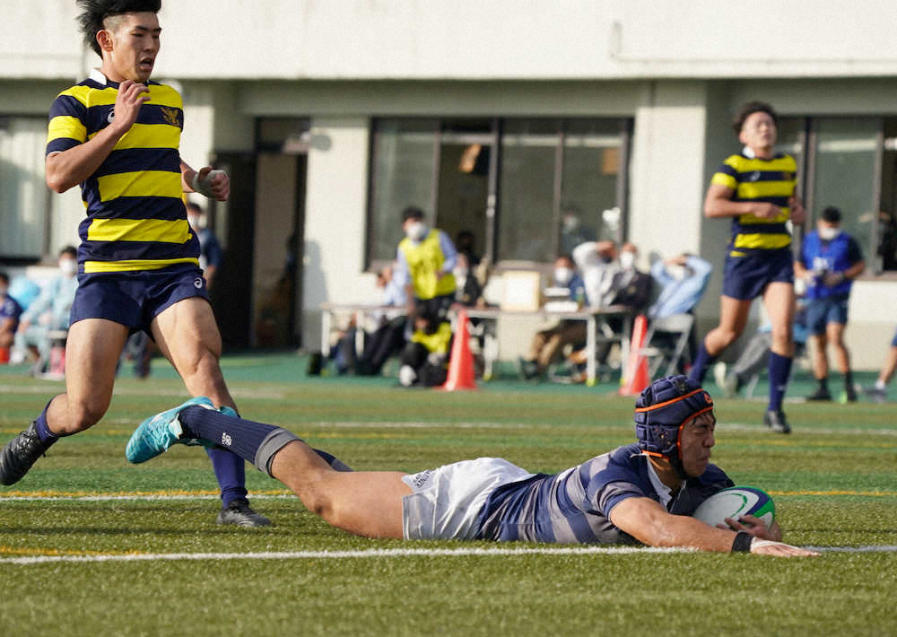 【画像・写真】同大に1年生ヒーロー誕生　大型バックスCTB岡野喬吾2トライで流れ変えた