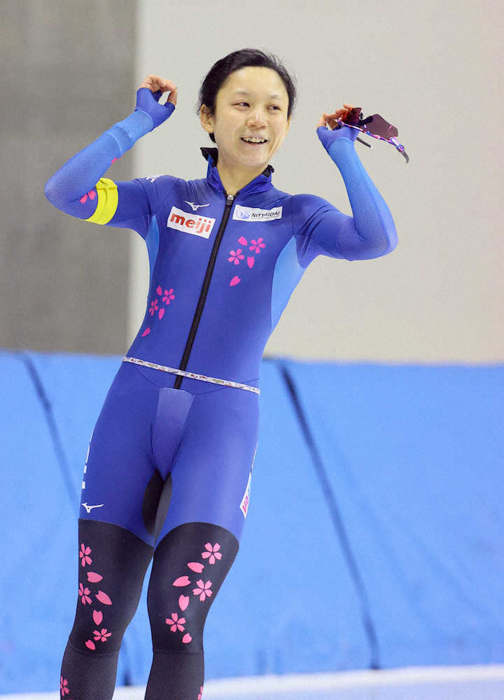 【画像・写真】高木美　1500Mリンク記録更新　2冠も「内容は満足していない」
