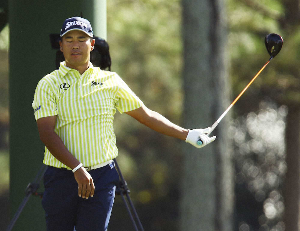 【画像・写真】松山英樹　後半失速13位　10番ボギー、11番ダボ「結果として凄く悔しい」