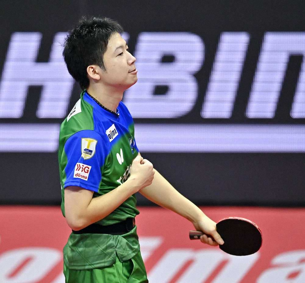 【画像・写真】Tリーグ3シーズン目が開幕　東京、男子3連覇へ白星発進　水谷隼「待ち遠しかった」