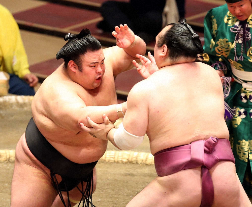 【画像・写真】貴景勝　年間最多勝単独トップに!宝富士撃破「1年間の積み重ね」