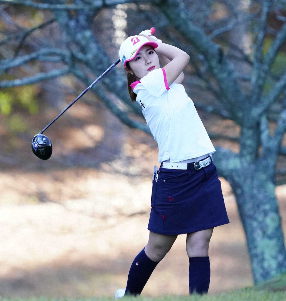 【画像・写真】古江　2週連続Vへ首位並走　ノーボギー、6バーディーで「65」