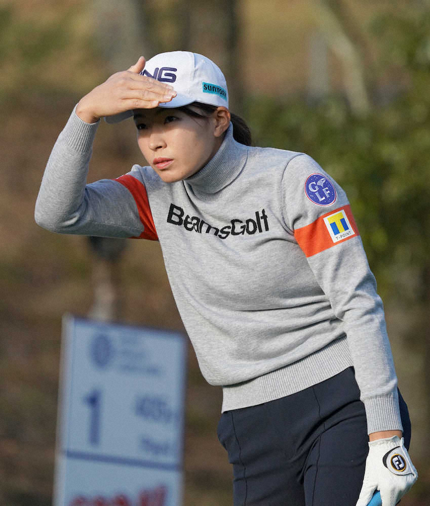 【画像・写真】渋野は24位グループで折り返し　笹生と西村が首位並走